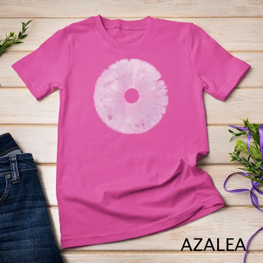 Mushroom Spore Print T-shirt Mushroom Lover Gift T-Shirt Unisex T-shirt