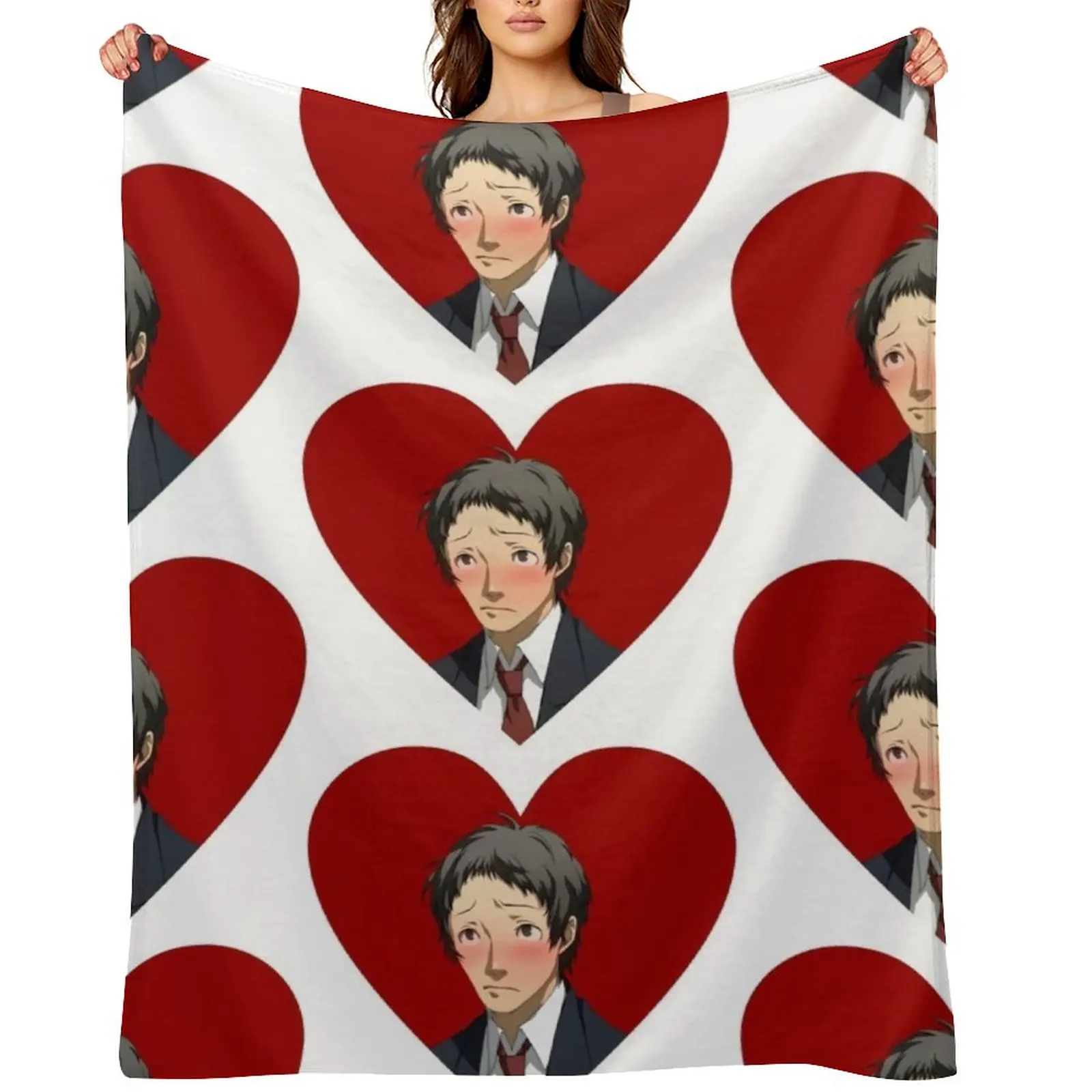 

Tohru Adachi Portrait (Blushing Heart) Throw Blanket For Baby for sofa warm winter Soft Blankets