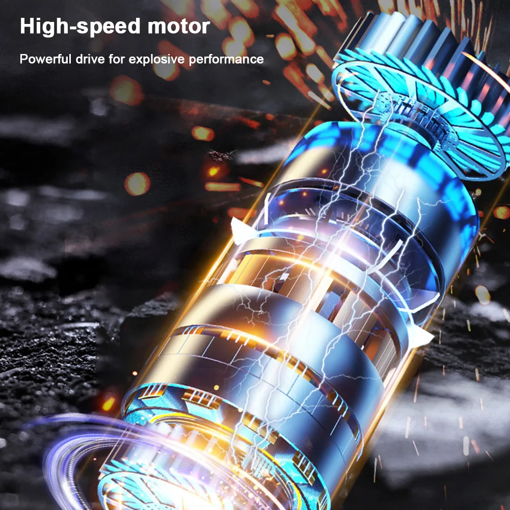 Беспроводной пылесос с сильным всасыванием, портативный автомобильный пылесос 5500 Па, ручная воздушная тряпка, перезаряжаемая для домашних животных и офисов