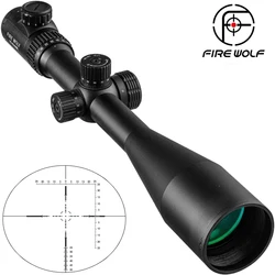 10-40X56 E Hunting Scopes Side Wheel Parallax Adjustment Optics Riflescope Red And Green Dot Sight For Scopes