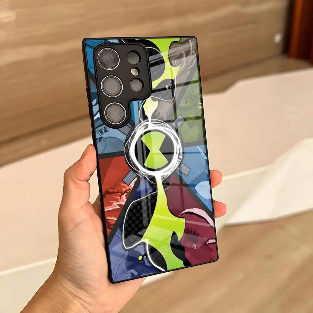 B-BenS Cartoon 10 Phone Case For Samsung S26 S24 Ultra S25 S23 S22 S20 Fe S21 Plus A57 A54 A17 A53 A16 A37 Glass Cover