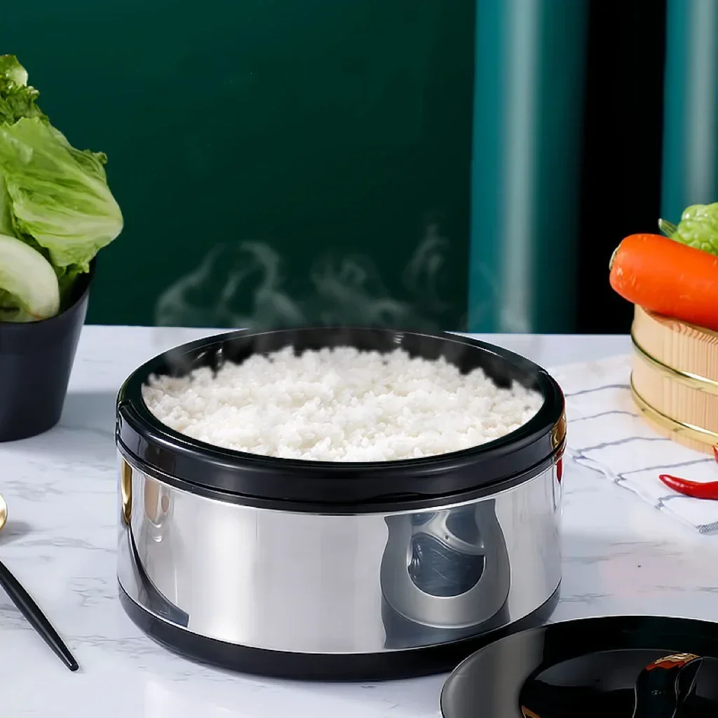 

4.8L/7.8L/12.8L New Designed Hot Sale Food Warmer Set Hot Pot Insulated Stainless steel With Lid Hot Pot For Sales