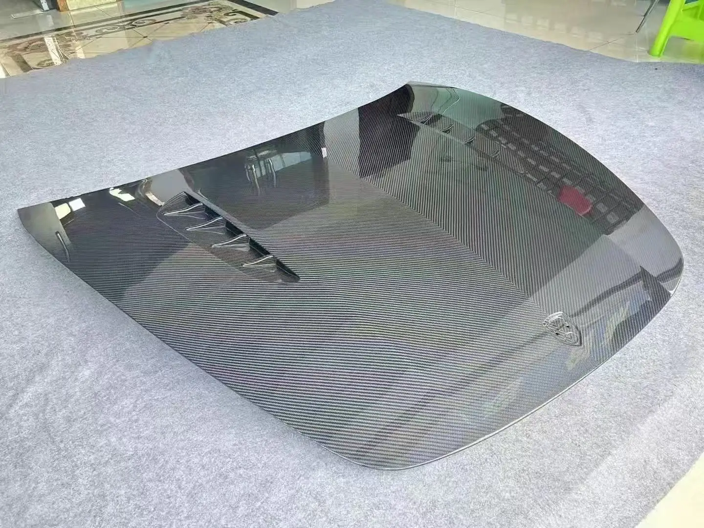High Quality MS Dry Carbon Fiber Hood for Panamera 971 3
