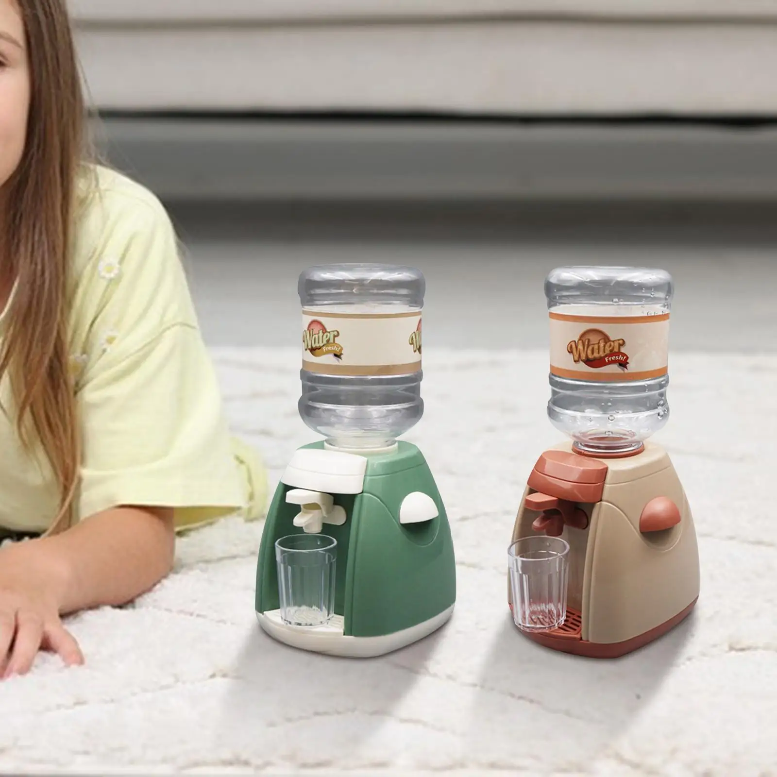 Water Dispenser for Kids Pretend Play for Party Favor Gift Play Kitchen