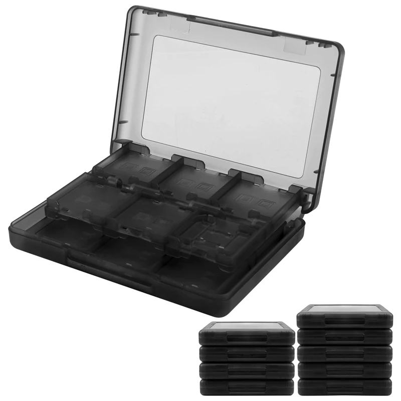 28-In-1 Game Card Storage Case For Nintendo 3DS- Durable Cartridge Holder