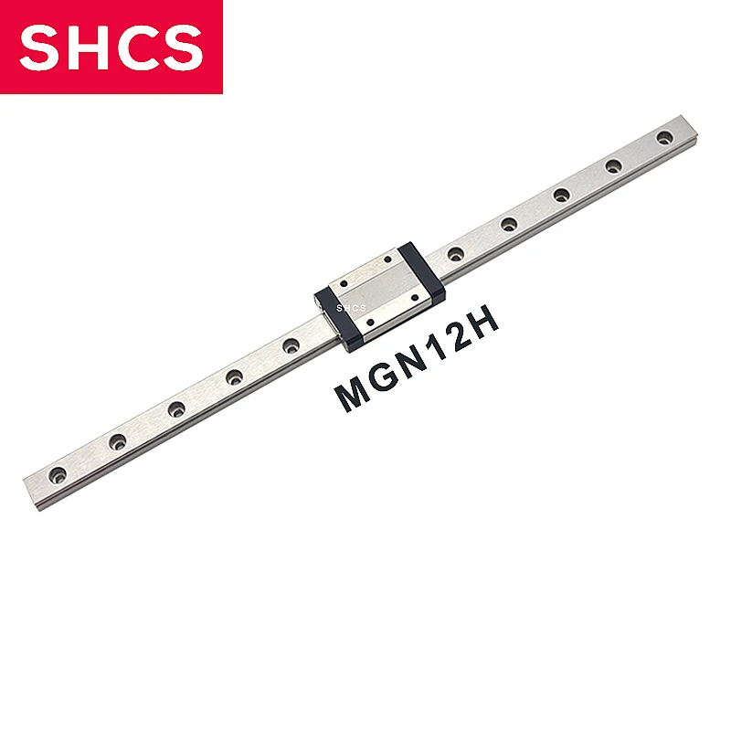 440C Stainless Steel Rail Block and Ball MGN12 MGNR12 Rail with MGN12H Z0 MGN12H Preload Carriage Block Z1