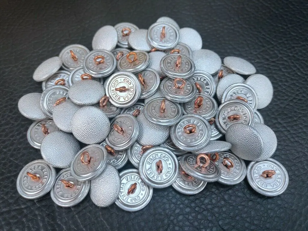 50 قطعة مجموعة الحرب العالمية الثانية WW2 ضابط الألمانية بيبل الحبوب تونك زر 21 مللي متر