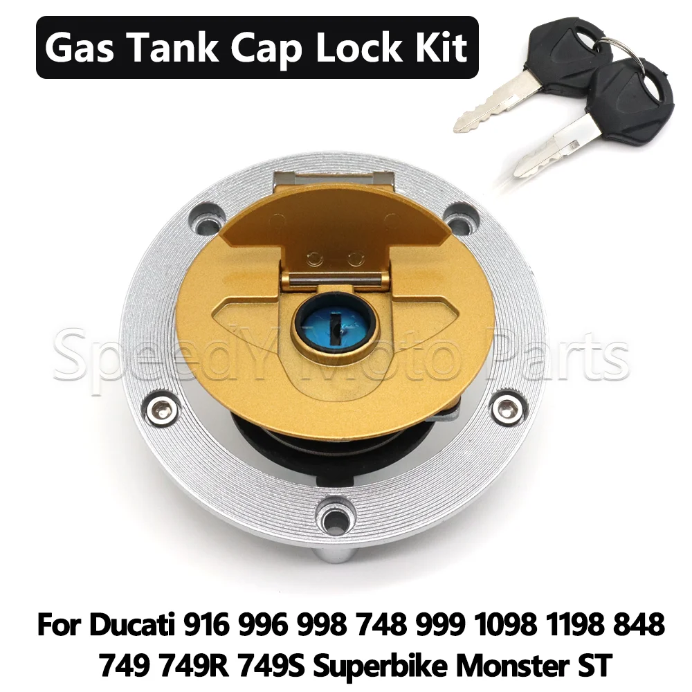 Tapa de Tanque de Combustible para Motocicleta Ducati 916 996 998 748 999 1098 1198 848 749 749R 749S ST4 ST2 SPS SS S Superbike Monster ST