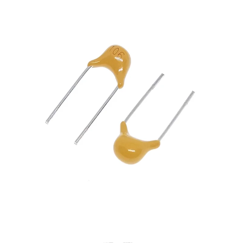 50V106 New Genuine Multilayer Ceramic Capacitor CT4 50V 10UF P=5.08MM
