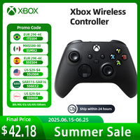 Microsoft Xbox Core Wireless Controller Carbon Electric Volt White Black for Xbox Series X Xbox Series S Xbox One Controller