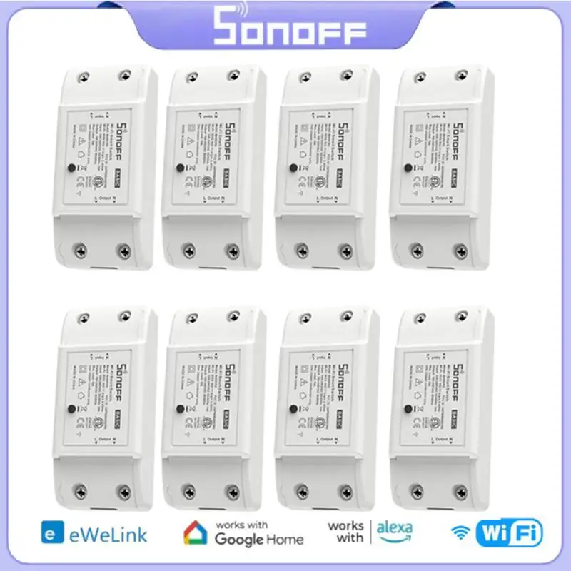 SONOFF Basic R2 / RFR2 433MHZ WIFI Smart Wall Switch Wireless Smart Home Automation Module Control Via Ewelink Alexa Google Home