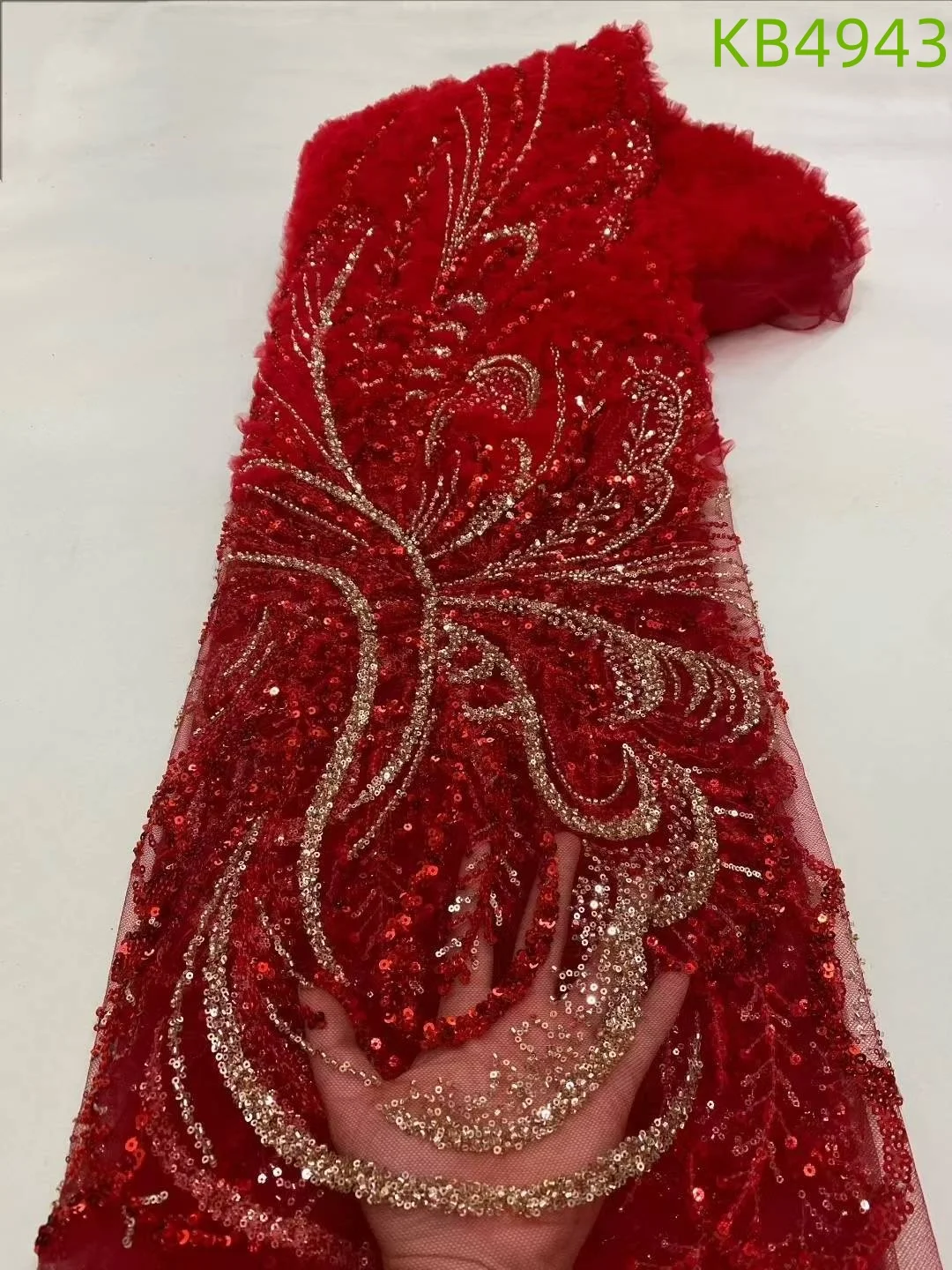 

5 ярдов кружевной ткани с бисером, нигерийское кружево с вышивкой бисером, высококачественное французское сетчатое кружево с бисером, вышитые ткани для шитья