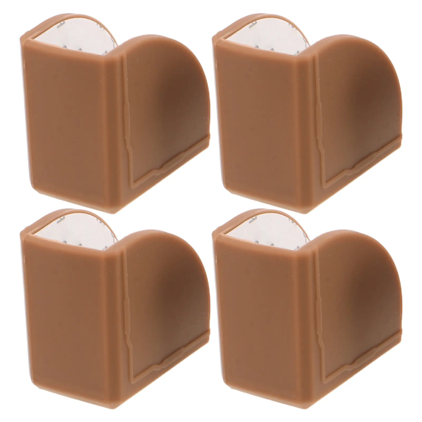 

4Pcs Baby Table Corner Protectors Full Cover Silicone Edge Guards Anti-Collision Safety Bumpers for Furniture Desk Home Use