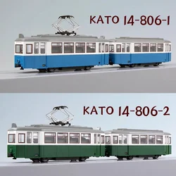 N Train Model KATO 14-806 Street Tram MINI Blue, Green, Various Optional Track Toy Cars