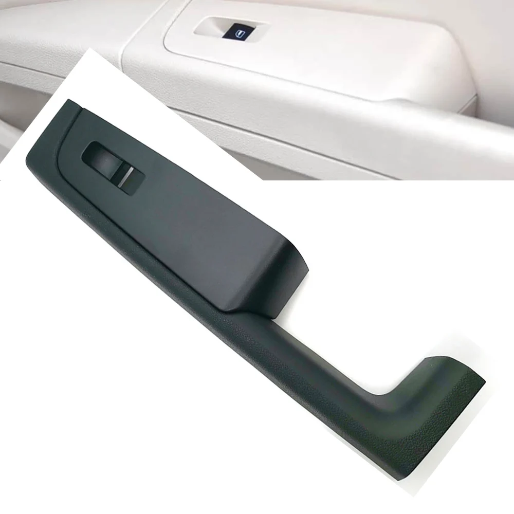 

1PC Black Car Inner Door Handle For Skoda Superb Window Lifter Switch Panel Front Right Passenger Side