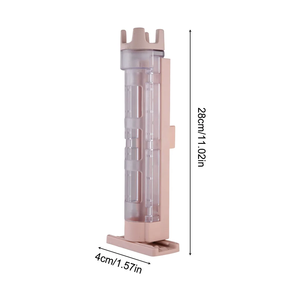 صندوق صيد بلاستيكي حامل قضيب صندوق صيد قابل للفصل حامل برميل قابل للتعديل تصميم محمول ملحقات خارجية #1