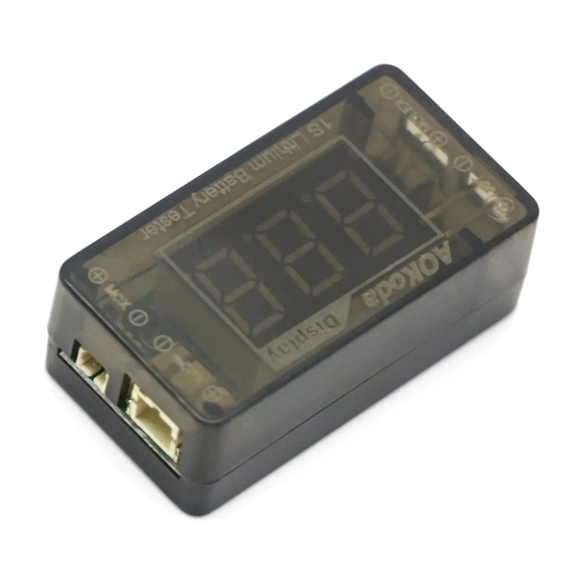 PHONE&GEAR  1S Lithium Battery Tester Indicator for Checker for JST MCPX MCX Plug Connector Battery Voltage