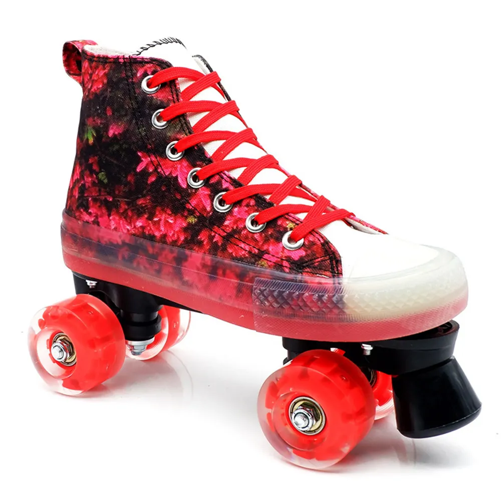 

1Set Glow in Dark Roller Skate Wheels for Outdoor Skating Bright Color High Grip Concrete Asphalt Street Skating Wheels Skates