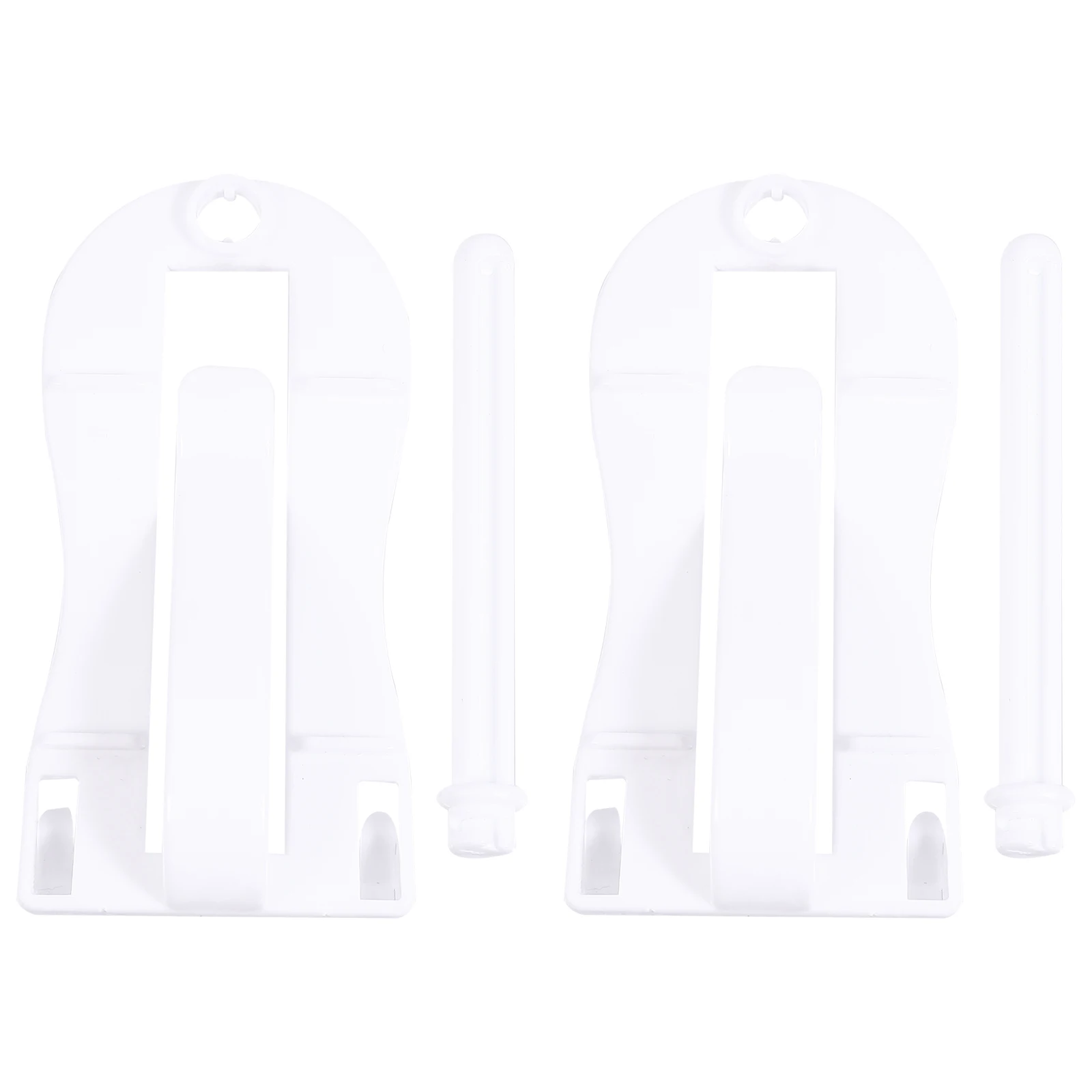 

2pcs Multifunctional Fixing Clip Lightweight Plastic Parrot Cage Food Holder Vegetable Fruit Clips Pet Supplies Feeding Device