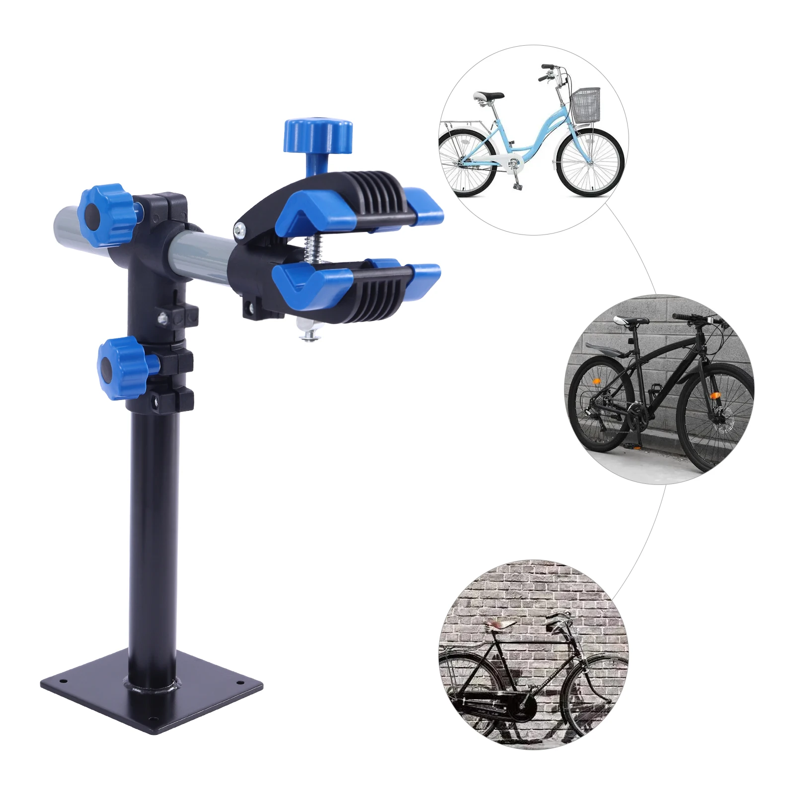 

Bicycle Repair Stand Wall Adjustable Maximum Load 40 Kg For Mountain Bike Road Folding