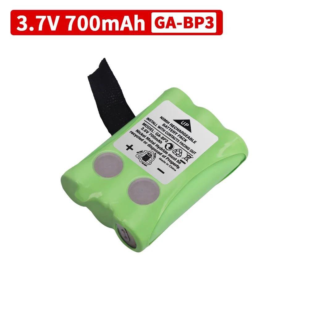 Batterie GA-BP3 3.6V 700mAh pour talkie-walkie Cobra PR145/150 /155G, Radios bidirectionnelles, Batteries NiMH, 1 à 10 pièces