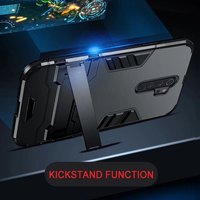 Armor Kickstand Case for Xiaomi Redmi Note 8 Holder Cases Note 8 PRO 8T Shockproof Stand Shell Cover for Redmi Note8 NOTE8PRO