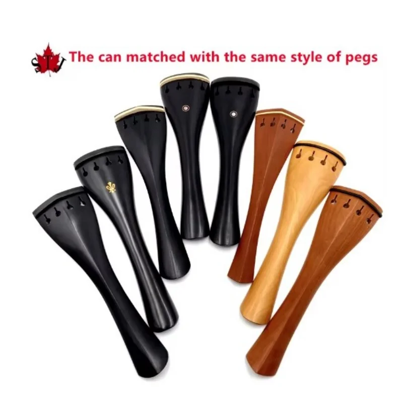 Top grade 1pcs 3/4.1/2.1/4.4/4 Hill Style Cello tailpiece,  jujube wood/boxwood/ebony wood,Cello parts fittings