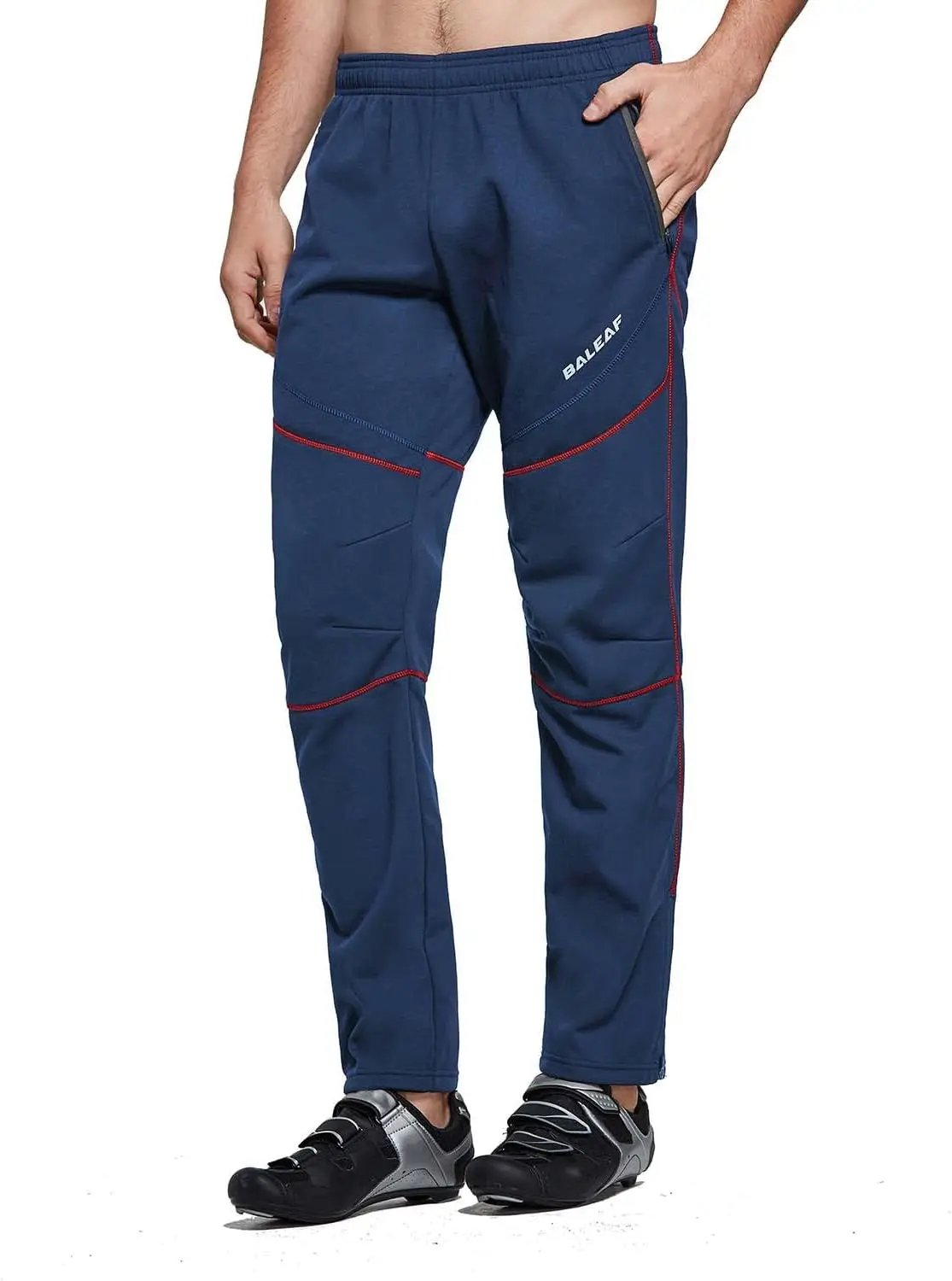 Fietsbroeken voor heren Touring Softshell geïsoleerd blauw XXL Fietswinterkleding, Trekkingbroeken voor heren, MTB-fietsbroeken, Thermoactieve broeken voor heren, Winterhardloopbroeken, Winddichte