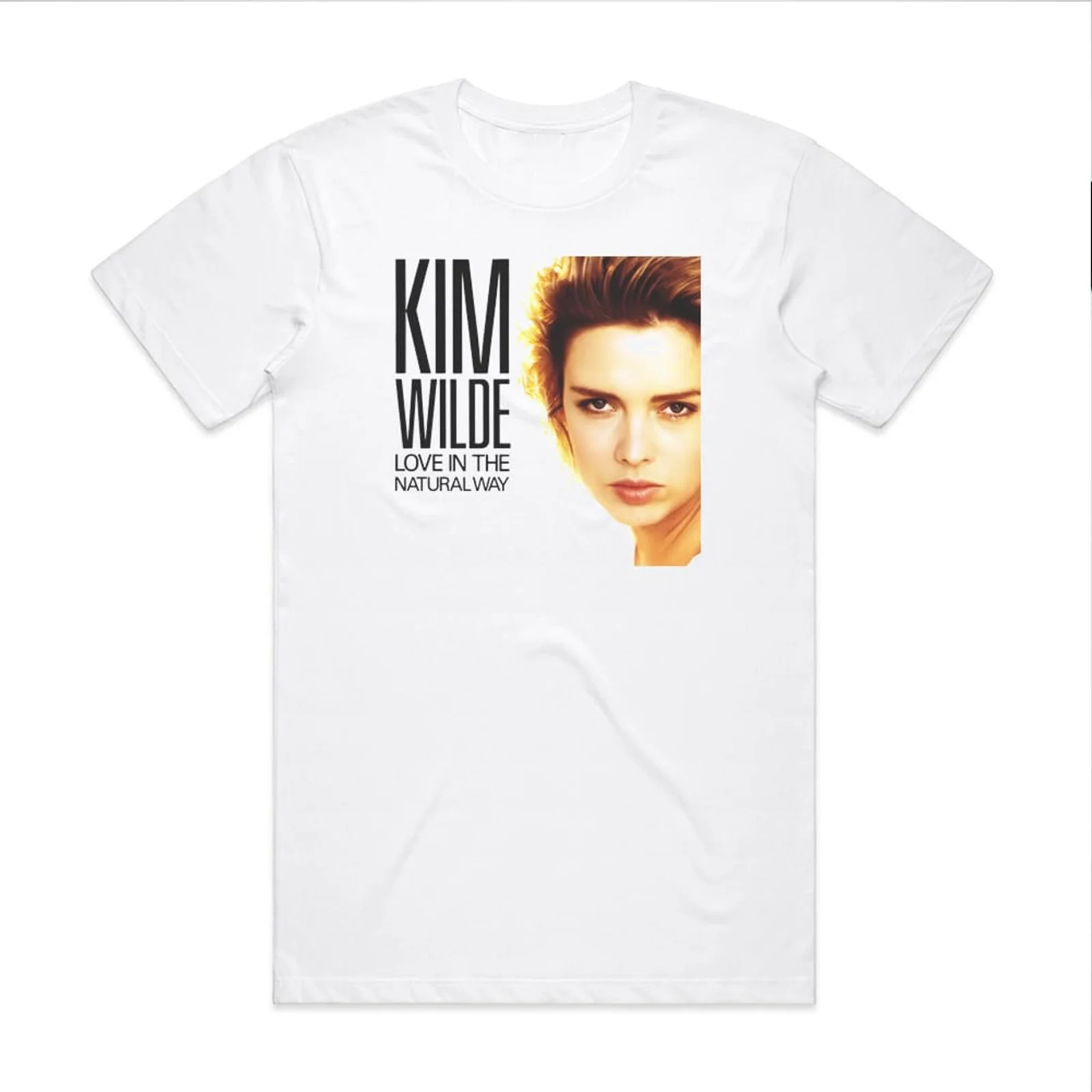 Kim Wilde Love In The Natural Way Album Cover white T-shirt Unisex S-5XL 1F751