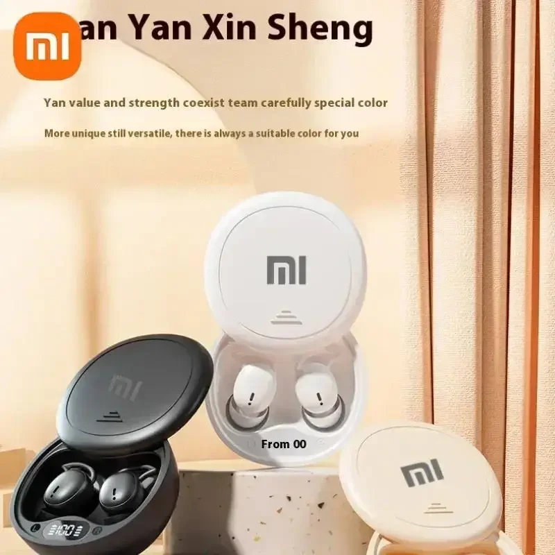 

Xiaomi Redmi M73 TWS Беспроводные наушники для сна Bluetooth 5,4 Стерео наушники-вкладыши с невидимым шумоподавлением Мобильные наушники