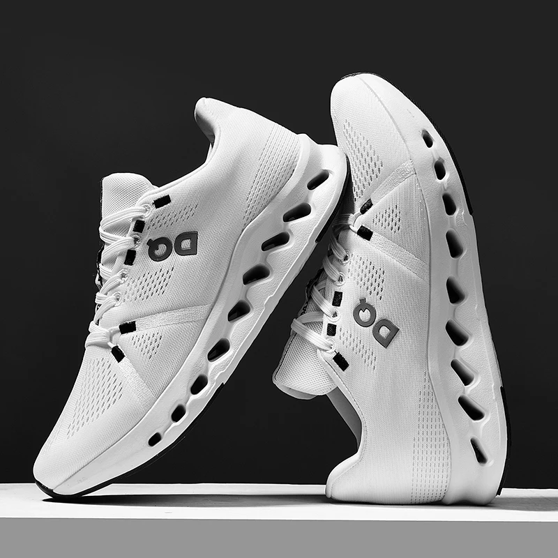 

Кроссовки, модная спортивная обувь для папы, новые мужские кроссовки на платформе, модная сетчатая дышащая обувь на шнуровке, массивная амортизирующая обувь