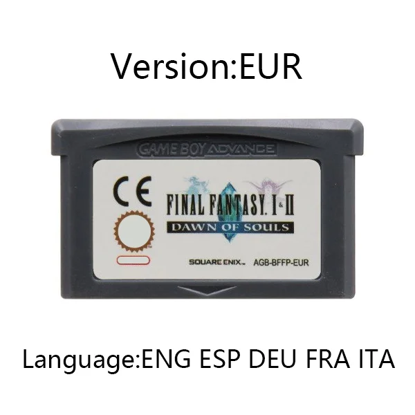 ตลับเกม Final Fantasy Series GBA, การ์ดเครื่องเล่นวิดีโอเกม32บิต, ยุทธวิธี, รุ่งอรุณล่วงหน้าของวิญญาณสำหรับ GBA/NDS