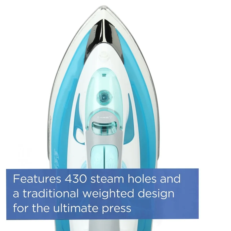 2400W Handheld Steam Iron Temperature Adjustable Wet Dry Home Electric Ironing Machine With Water Tank 220V