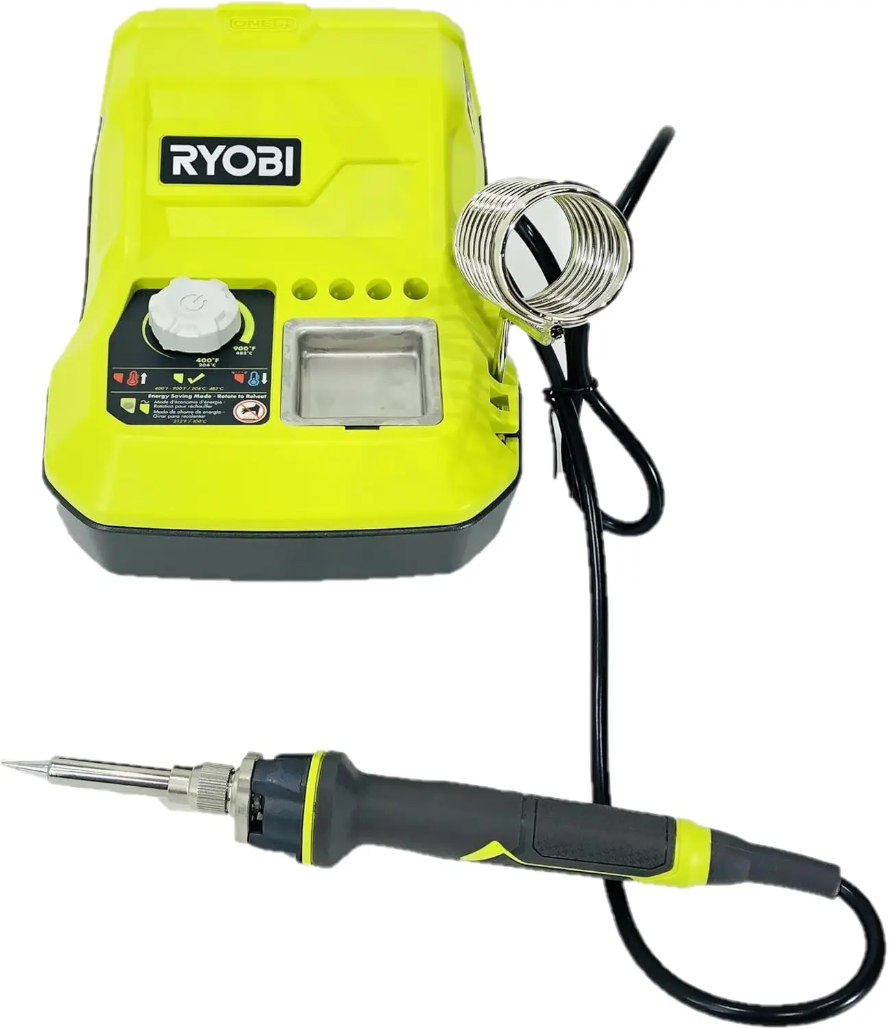 

Portable Cordless Soldering Iron with Temperature Control, Heats to 900°F, Tool-Only for DIY Projects