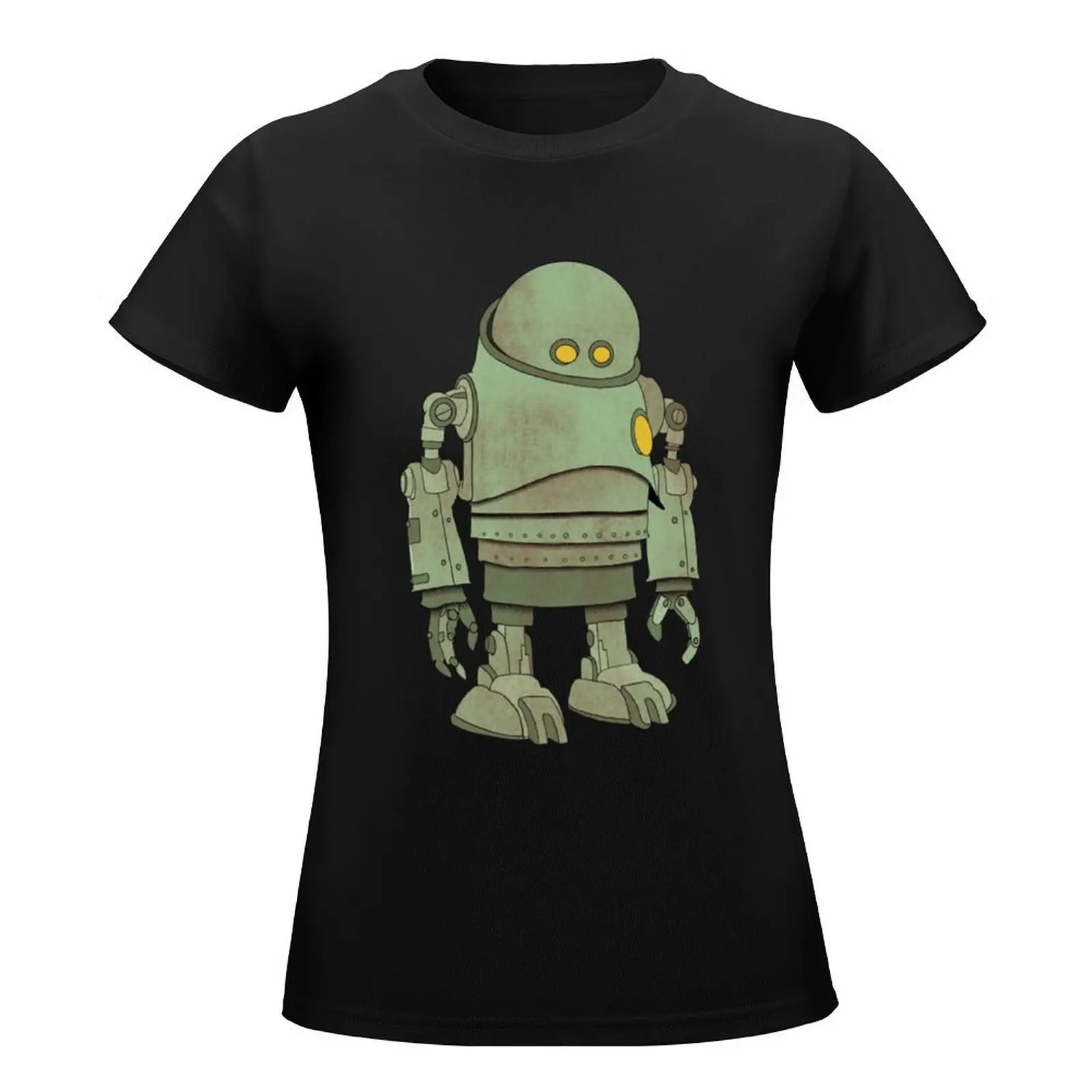 Robot T-Shirt aesthetic clothes Blouse funny Women t-shirts