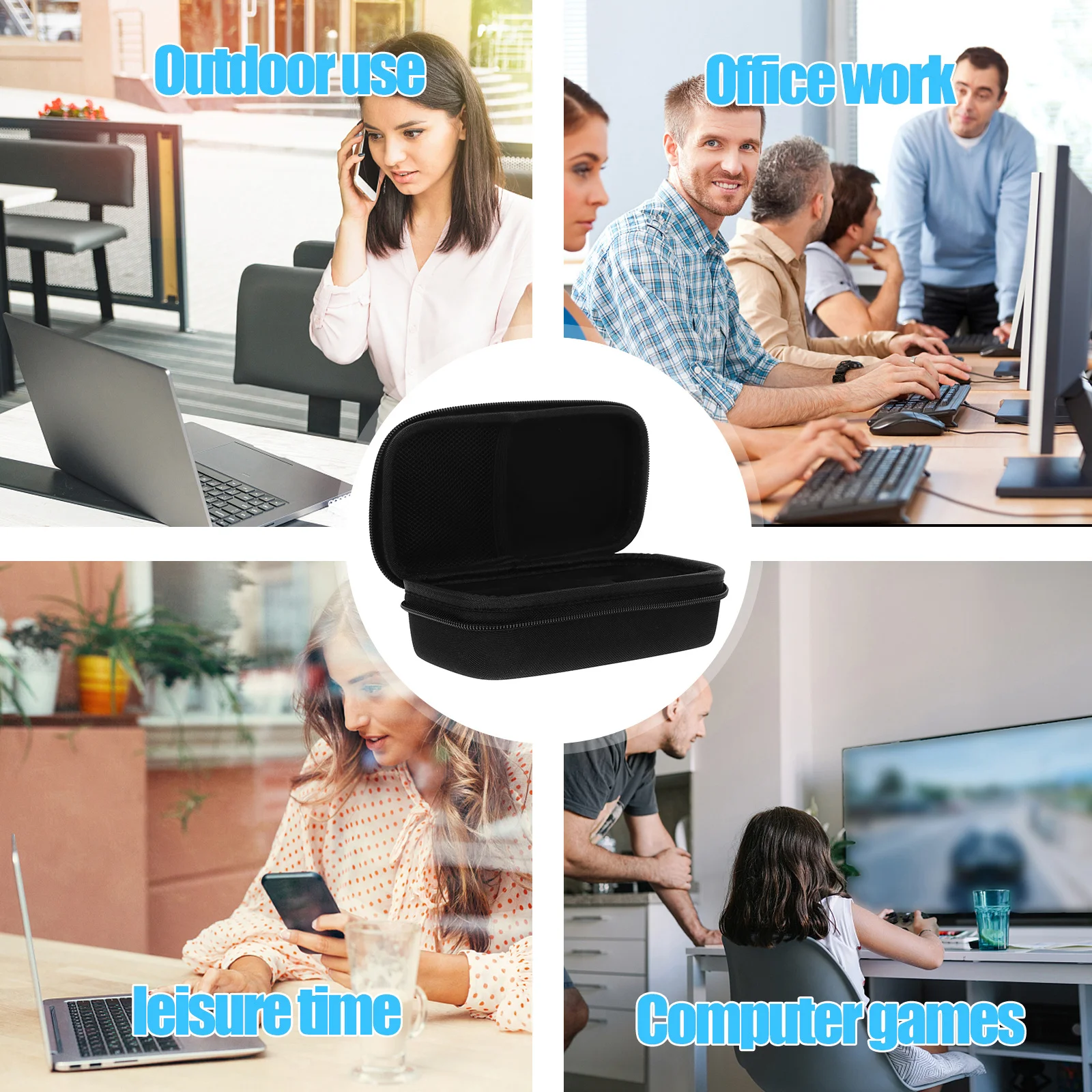 Durable Cordless Mouse Eva Case Portable Bag for G903 High Quality Material Long Lasting Use Scratch Proof