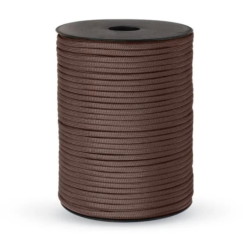 FLYER TANG 7 Kerne 550 Paracord-Schnur 100 m 50 m 31 m Durchmesser 4 mm für Outdoor-Camping-Überlebens-Lanyard Fallschirmseil Wanderzelt-Zubehör DIY 10