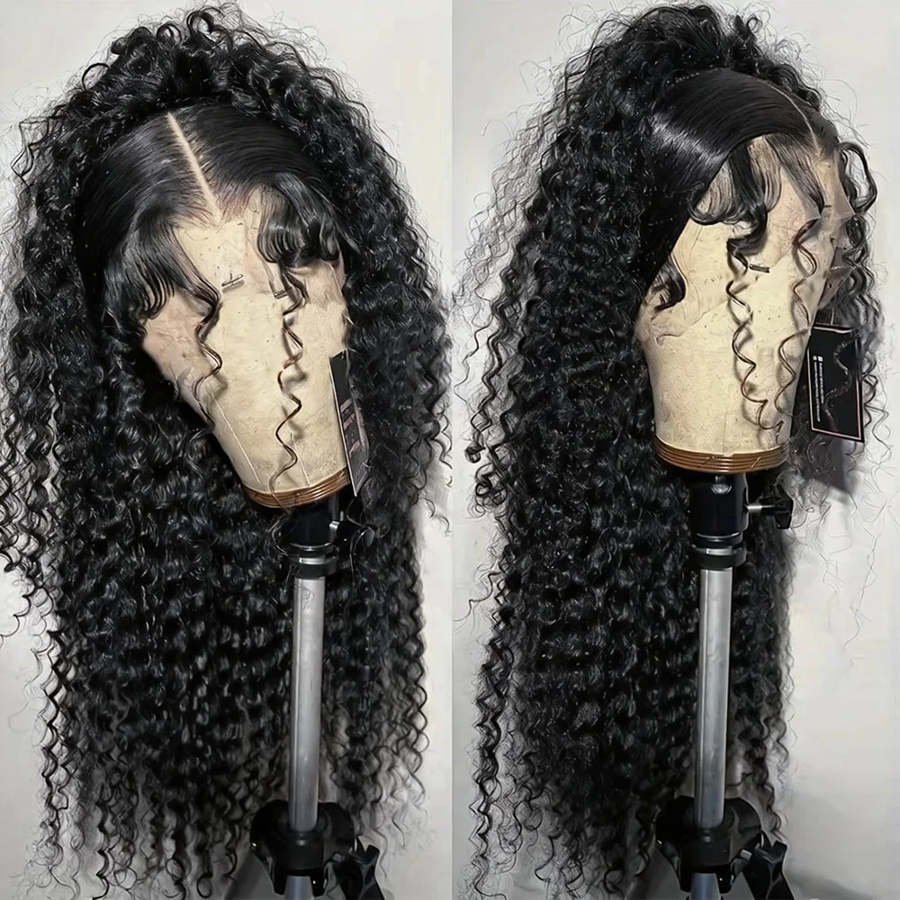 

Парик из натуральных волос 13X6 HD Lace Front, кудри Jerry Curly, с многофункциональной разделимой линией роста волос, вьетнамские S-образные кудри