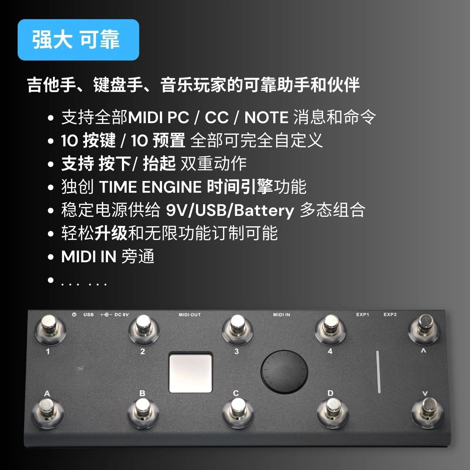

Подходит для MIDI-контроллера Captain Controller PC/NOTE/KPP/DSP Pedal PaintAudio