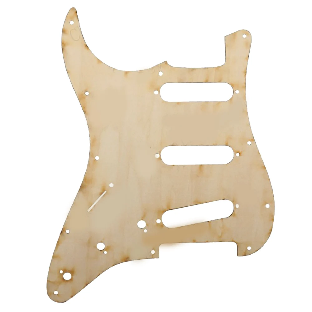 11Holes Electric Guitar Pickguard For ST Electric Guitar Pickguard Guitar Scratch Plate Pickguard Wooden Guitar Accessories