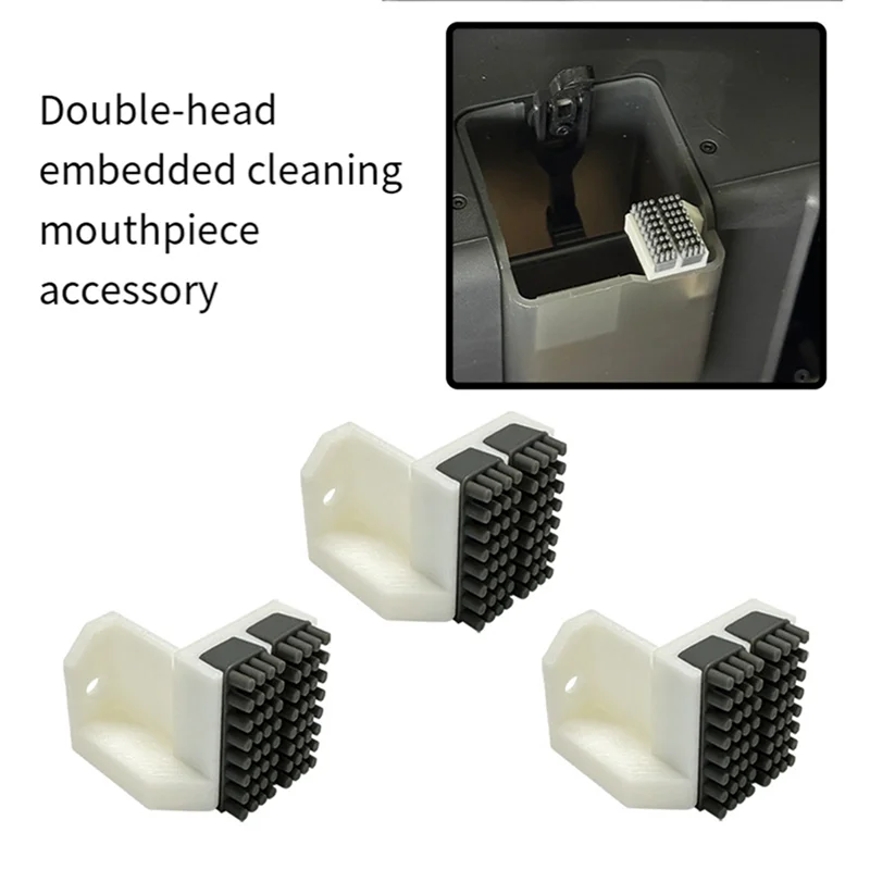 

Новинка 202, аксессуары для 3D-принтеров, сменная насадка, щетка, установленная на подставке, силиконовый инструмент для очистки стеклоочистителя для Bambu Lab X1/P1