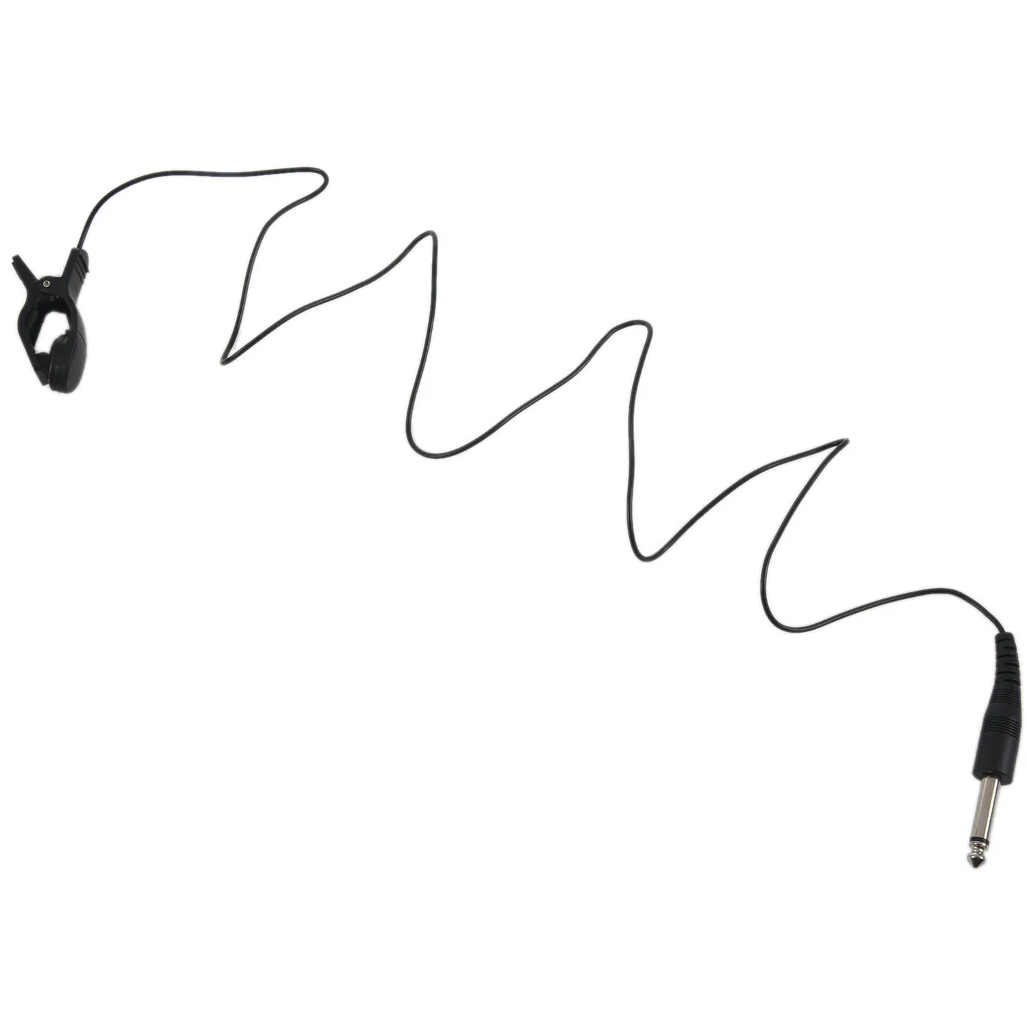 Clip Universal para guitarra acústica, micrófono de contacto piezoeléctrico para pastilla, color negro