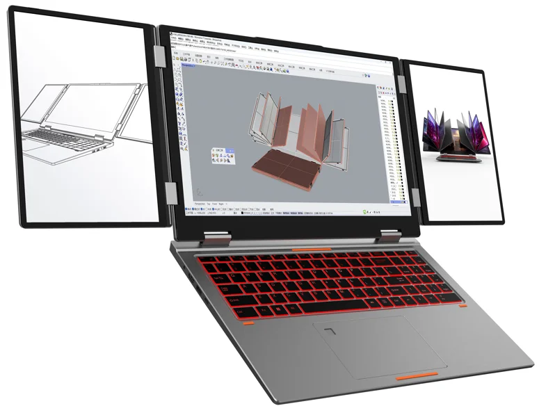 كمبيوتر محمول SZBOX MAX16 بشاشة عرض WiFi5 RJ45 Intel i7-1270H ثنائي القناة M.2 NVME/SATA SSD 64GB 4TB كمبيوتر ألعاب الكمبيوتر #5