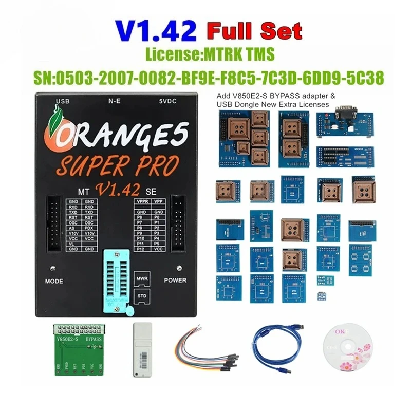 

Новинка !!!Orange5 V1.42 Программатор ECU дополняет более программу списку Ecu Mcu для Toyota, Suzuki, Hyundai Upgrade Orange 5 Super Pro