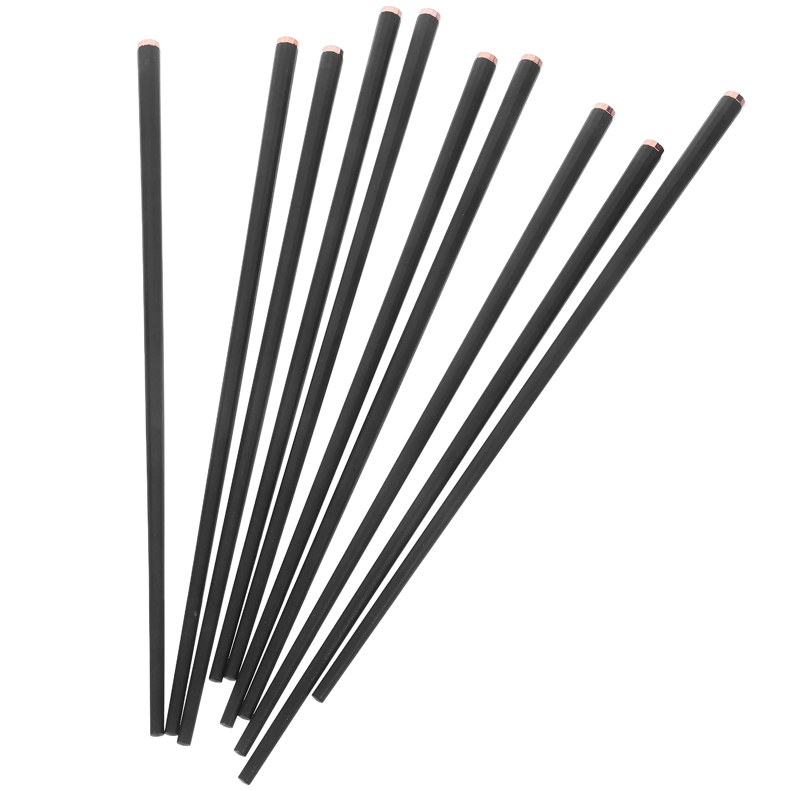 

5 Pairs Metal Cooking Chopsticks slip Alloy Chopsticks Sturdy PET Fiberglass Reusable Safe Cooking Home Restaurant Storage
