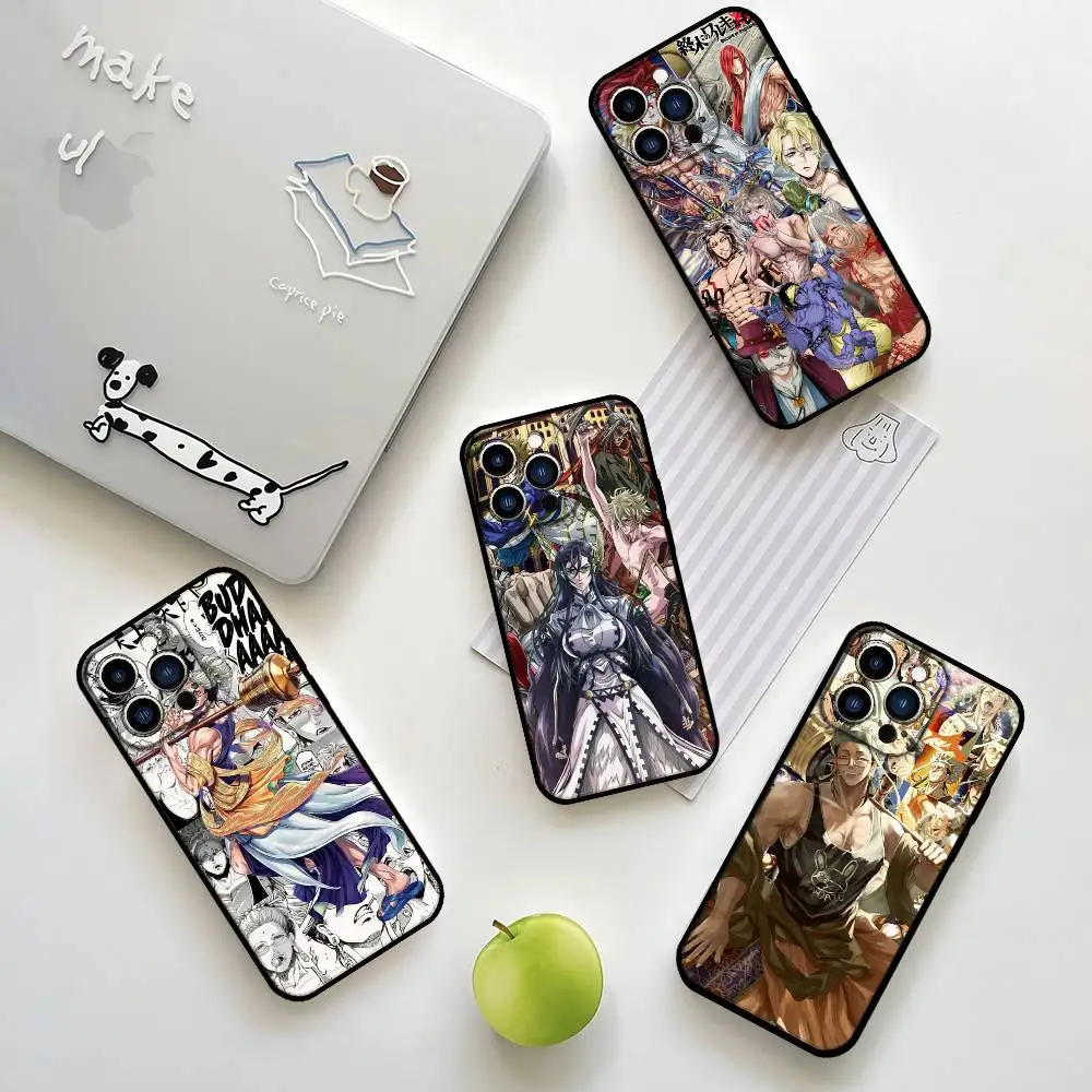 سجل Ragnarok جراب هاتف جراب هاتف آيفون 17 16 15 14 13 12 11 X XR XS Plus Pro Max غطاء أسود ناعم صغير #1