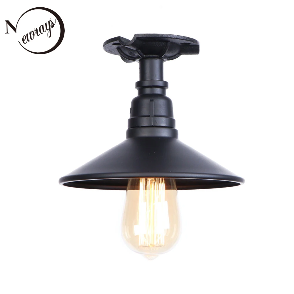 

Vintage painted industrial wind ceiling lamps water pipe ceiling lights for bedroom restaurant office cafe