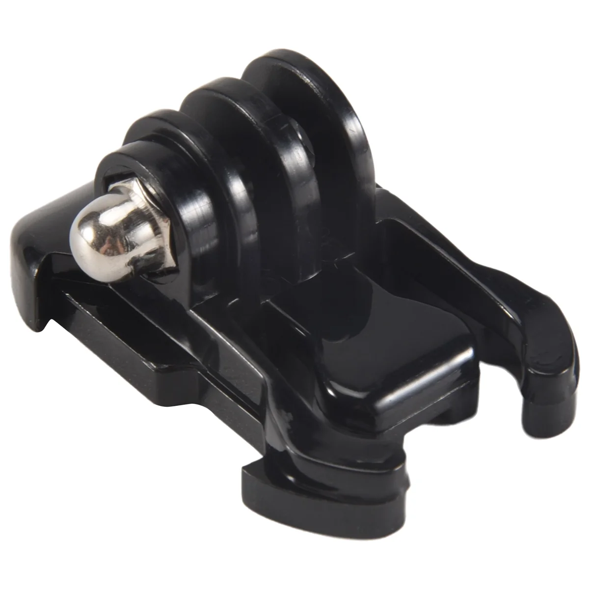 ABGIEight في مجموعة ملحقات واحدة لـ Gopro، حامل أساسي بمشبك إبزيم، سطح عمودي سريع التركيب على شكل حرف J، طويل