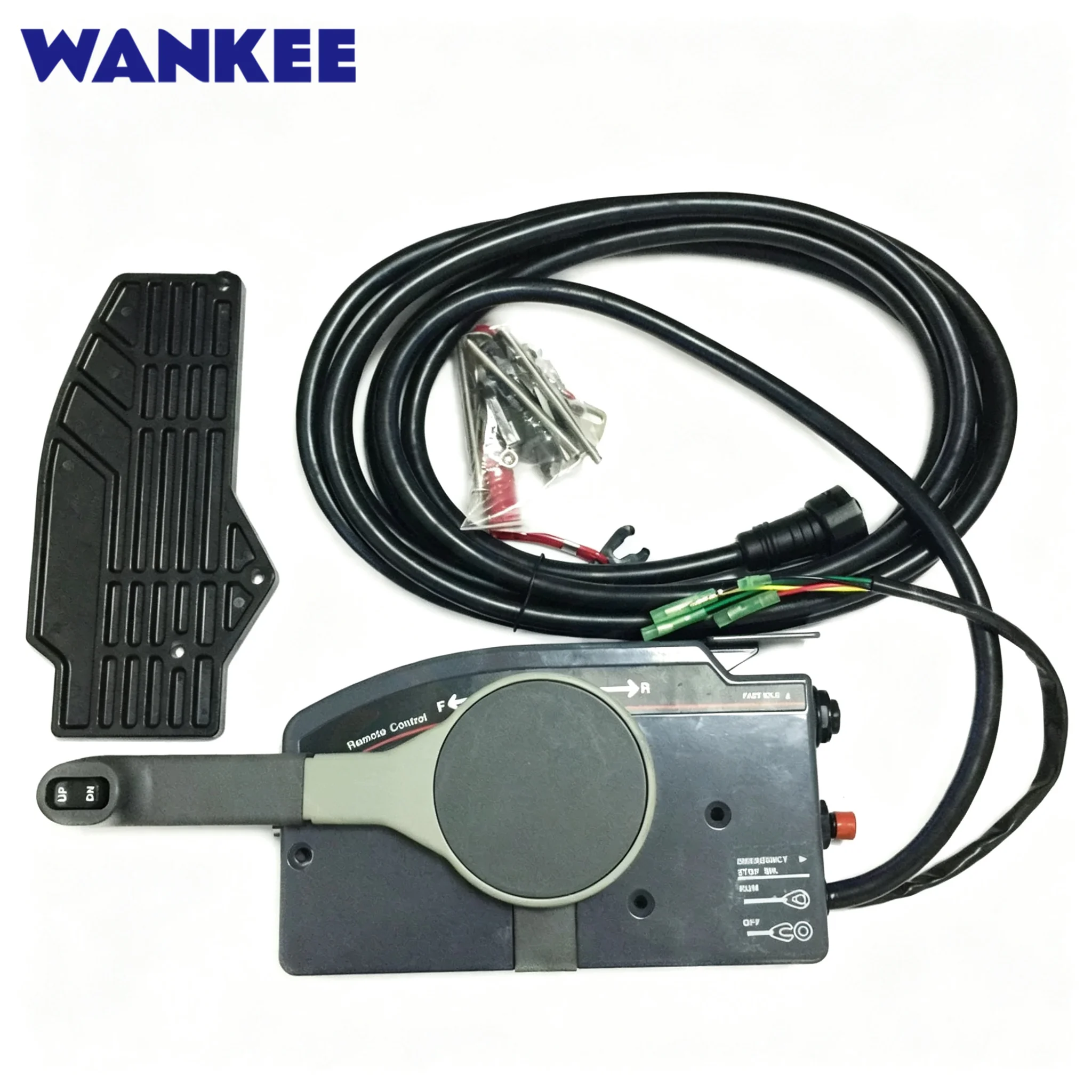 Remote Control Box 703-48205-15 for Yamaha Outboard 10 Pin Cable Push to Open 703-48205-17 Side Mount
