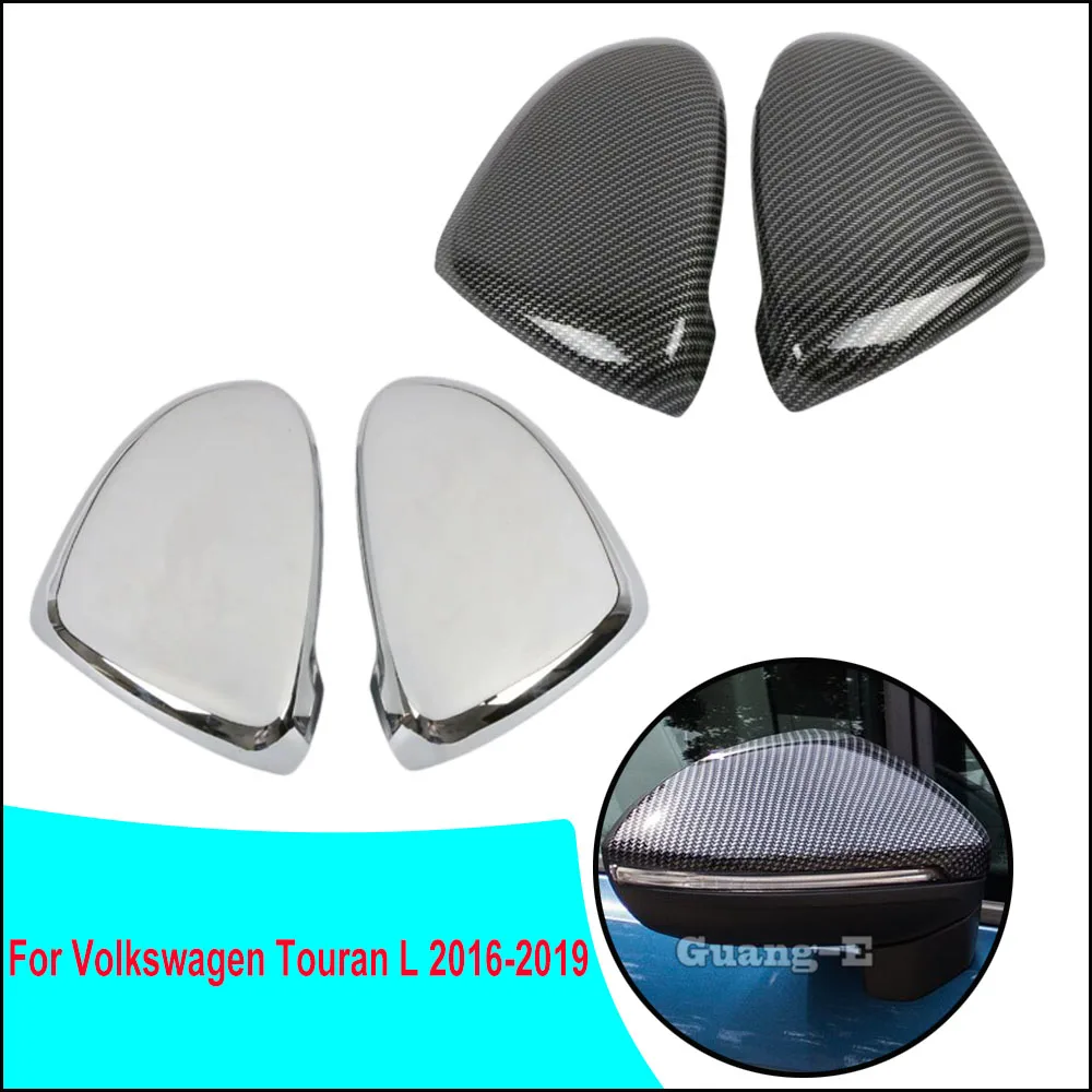 

Car Body Stick Rear View Rearview Side Glass Mirror Cover Trim Frame Parts For VW Volkswagen Touran L 2016 2017 2018 2019 2020